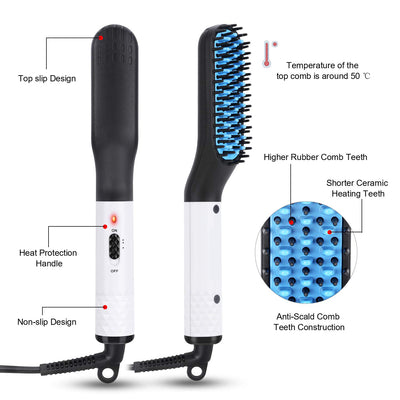 Peine Alisador Multifuncional para Barba y Cabello - Image 4