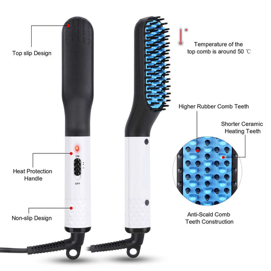 Peine Alisador Multifuncional para Barba y Cabello - Image 4