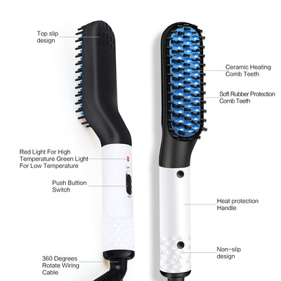 Peine Alisador Multifuncional para Barba y Cabello - Image 6