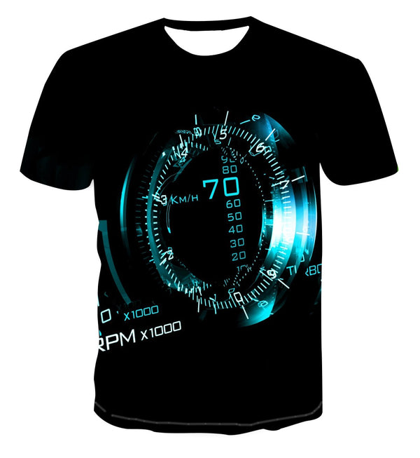 Playera Dashboard Transpirable con Malla Ventilada