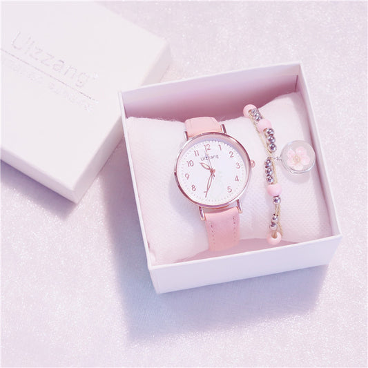 Reloj de Mujer Corazón Cielo Estrellado - Diseño Minimalista Elegante Resistente al Agua