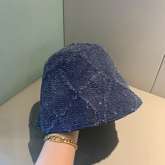 Gorro de Pescador con Cristales Brillantes - Diseño Elegante
