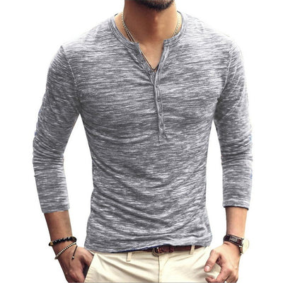 Camiseta Manga Larga Slim Fit para Hombre - Image 6