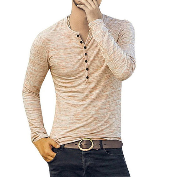 Camiseta Manga Larga Slim Fit para Hombre - Image 5