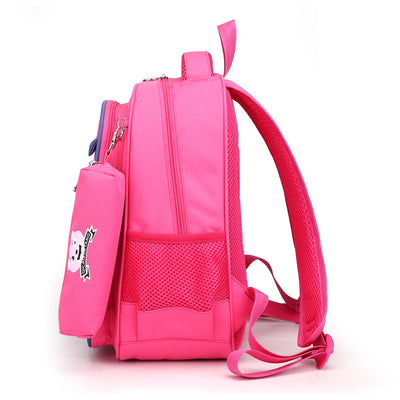 Mochila Escolar Coreana para Niñas de Primaria - Diseño Cartoon Primavera - Image 8