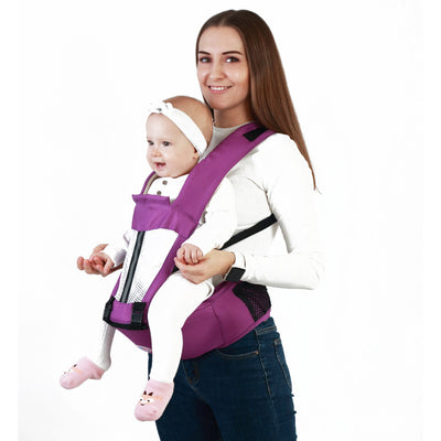 Cargador de Bebé Ergonómico Transpirable con Doble Soporte - Image 8