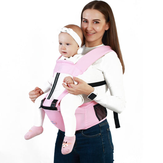 Cargador de Bebé Ergonómico Transpirable con Doble Soporte
