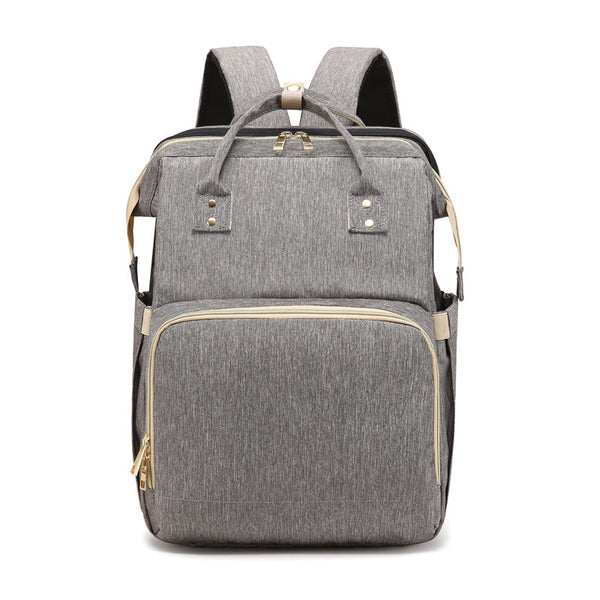 Cuna Portátil Plegable con Bolsa Tipo Mochila