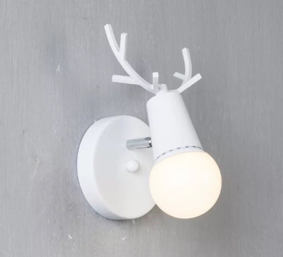 Lámpara de Pared Cuerno de Ciervo Rústica - Diseño Moderno en Hierro Artesanal - Image 9