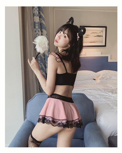 Disfraz de Sirvienta Cosplay con Tul - Uniforme Elegante para uso en Ecuador - Image 15