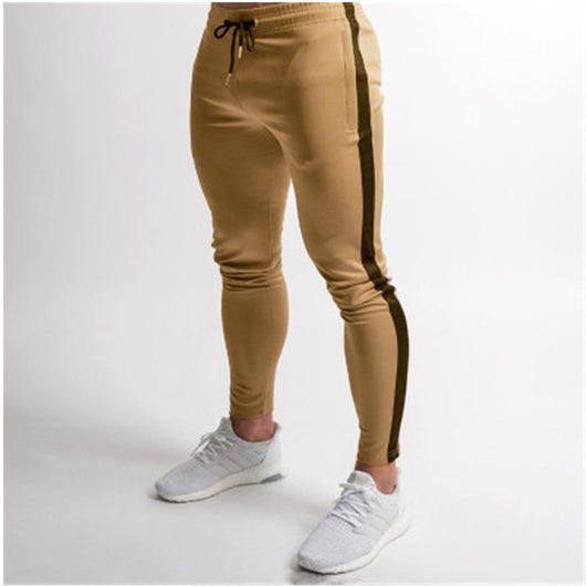 Pantalones Deportivos Slim Fit para Hombre - Colores Puros - Image 5