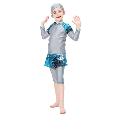Traje de Baño Conservador con Mangas Largas - Image 2