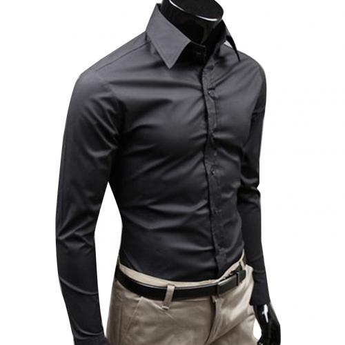Camisa Casual Hombre Colores Candy - Manga Larga Versátil - Image 29