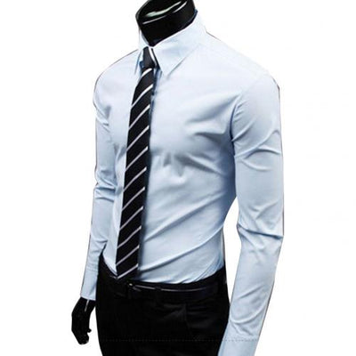 Camisa Casual Hombre Colores Candy - Manga Larga Versátil - Image 2