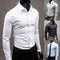 Camisa Casual Hombre Colores Candy - Manga Larga Versátil