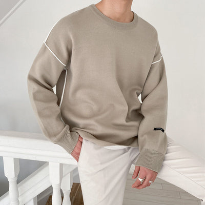 Suéter Holgado Cuello Redondo - Prenda Básica Versátil - Image 6