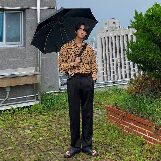 Camisa Suelta Estilo Japonés con Manga Larga y Personalidad - Image 7