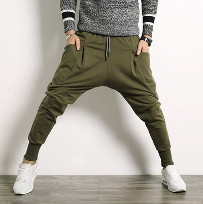 Pantalones Harem Suspender Talla Grande Estilo Japonés - Cómodos y Versátiles para Hombre - Image 7
