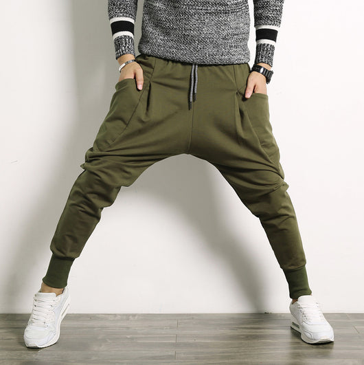 Pantalones Harem Suspender Talla Grande Estilo Japonés - Cómodos y Versátiles para Hombre - Image 7