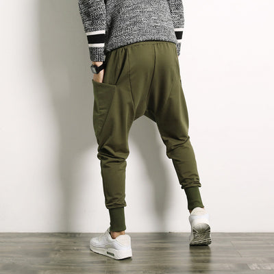 Pantalones Harem Suspender Talla Grande Estilo Japonés - Cómodos y Versátiles para Hombre - Image 8