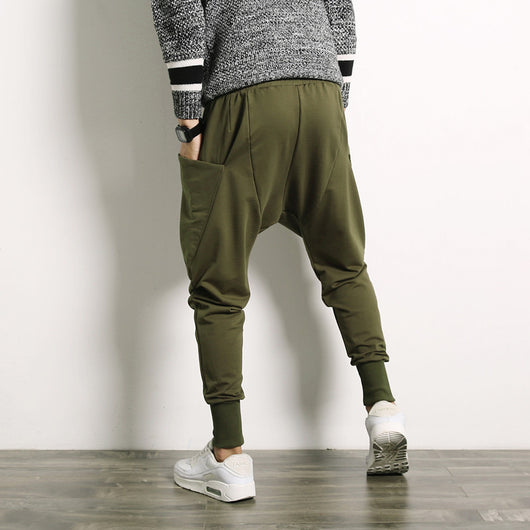 Pantalones Harem Suspender Talla Grande Estilo Japonés - Cómodos y Versátiles para Hombre - Image 8