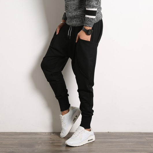 Pantalones Harem Suspender Talla Grande Estilo Japonés - Cómodos y Versátiles para Hombre - Image 9