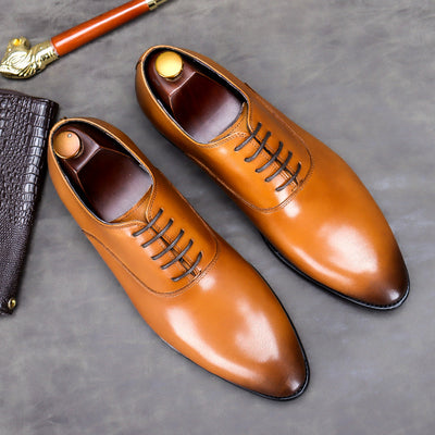 Zapatos de Cuero Genuino para Hombre - Estilo Ejecutivo Premium - Image 11