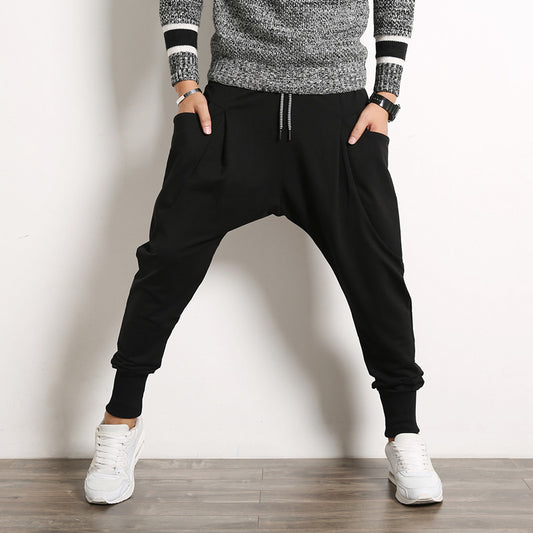 Pantalones Harem Suspender Talla Grande Estilo Japonés - Cómodos y Versátiles para Hombre - Image 2