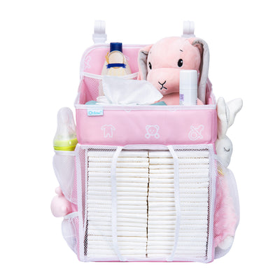 Bolsa Organizadora de Pañales con Colgador - Canasta Multifuncional - Image 3