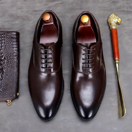 Zapatos de Cuero Genuino para Hombre - Estilo Ejecutivo Premium - Image 5