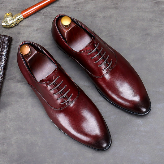 Zapatos de Cuero Genuino para Hombre - Estilo Ejecutivo Premium - Image 4
