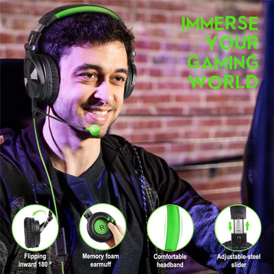Auriculares Oneodio Pro G con Micrófono - Gaming Over Ear Alámbricos - Image 10