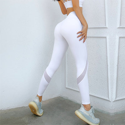 Pantalones Yoga Deportivos Levanta Cadera Cintura Alta Malla Ajustados - Image 15