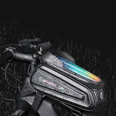 Bolsa Frontal Rígida para Bicicleta con Pantalla Táctil - Bolsa de Tubo Superior MTB - Image 4