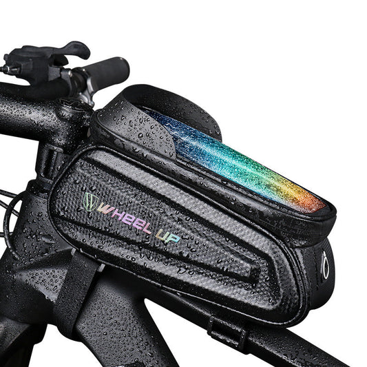 Bolsa Frontal Rígida para Bicicleta con Pantalla Táctil - Bolsa de Tubo Superior MTB - Image 2