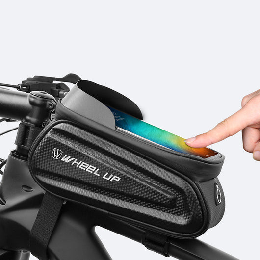 Bolsa Frontal Rígida para Bicicleta con Pantalla Táctil - Bolsa de Tubo Superior MTB - Image 6
