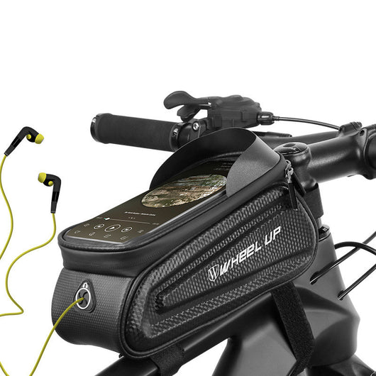 Bolsa Frontal Rígida para Bicicleta con Pantalla Táctil - Bolsa de Tubo Superior MTB - Image 7