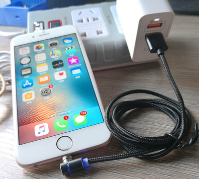 Cable Magnético en Ángulo USB-C Compatible con Apple - Carga Rápida y Reversible - Image 9