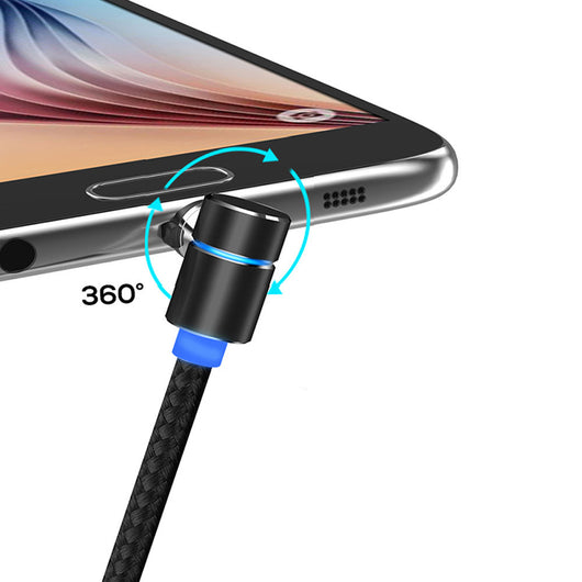 Cable Magnético en Ángulo USB-C Compatible con Apple - Carga Rápida y Reversible - Image 7