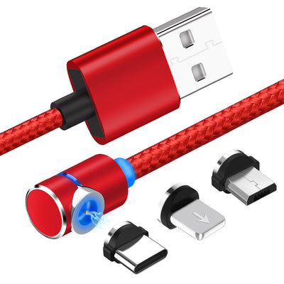 Cable Magnético en Ángulo USB-C Compatible con Apple - Carga Rápida y Reversible - Image 5