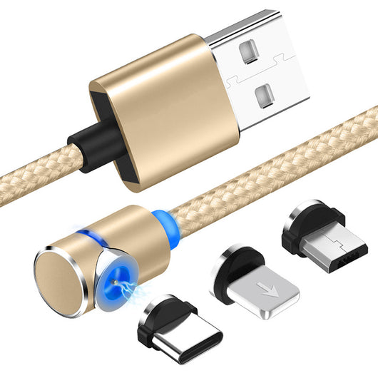 Cable Magnético en Ángulo USB-C Compatible con Apple - Carga Rápida y Reversible - Image 6