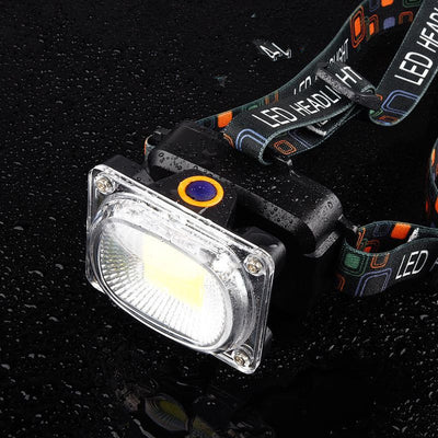 Linterna Frontal LED COB Recargable Ultra Potente para Trabajo y Emergencias - Image 6
