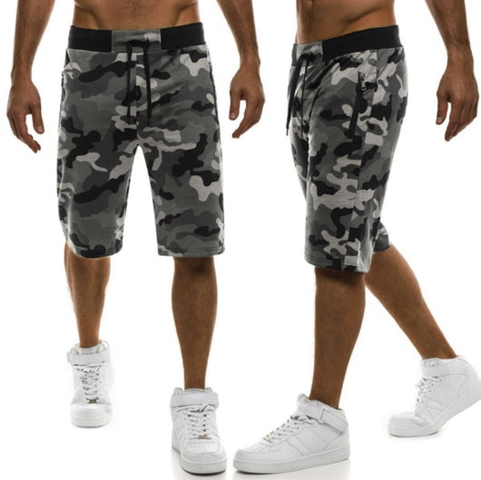 Pantalones Cortos Cargo Camuflaje Hombre - Estilo Deportivo Suelto Verano - Image 3
