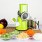 Rallador Multifuncional de Verduras y Quesos - Cortador Giratorio 5 en 1