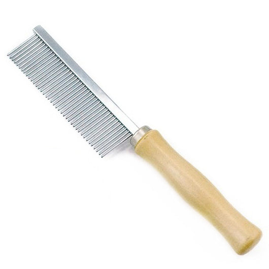 Peine Deslanador para Perros y Gatos con Mango de Madera Grande - Image 7