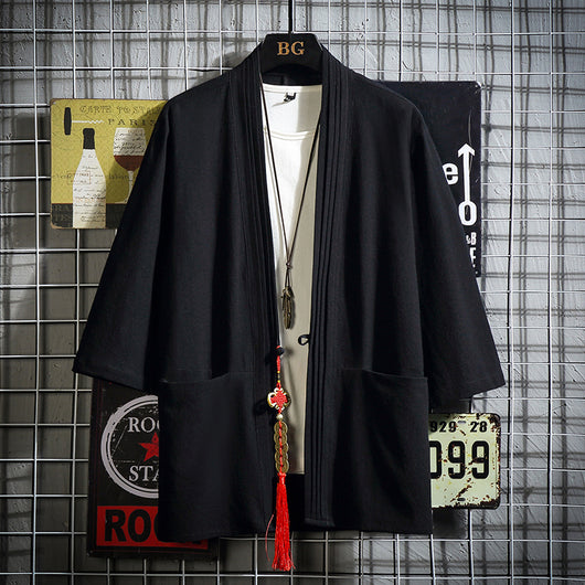 Blusa Hanfu con Borlas de Monedas de Cobre - Image 10