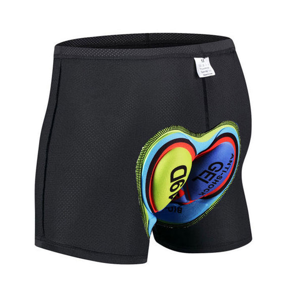 Pantalones Cortos de Ciclismo con Acolchado de Silicona