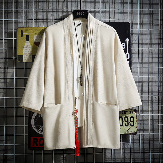 Blusa Hanfu con Borlas de Monedas de Cobre - Image 2
