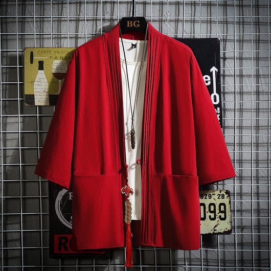 Blusa Hanfu con Borlas de Monedas de Cobre - Image 3