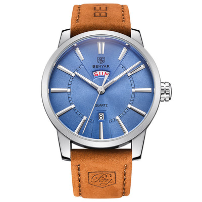 Reloj Deportivo Binya Fashion con Correa de Acero Inoxidable Resistente al Agua - Image 6